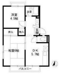 白岡ピアタウンＤの物件間取画像